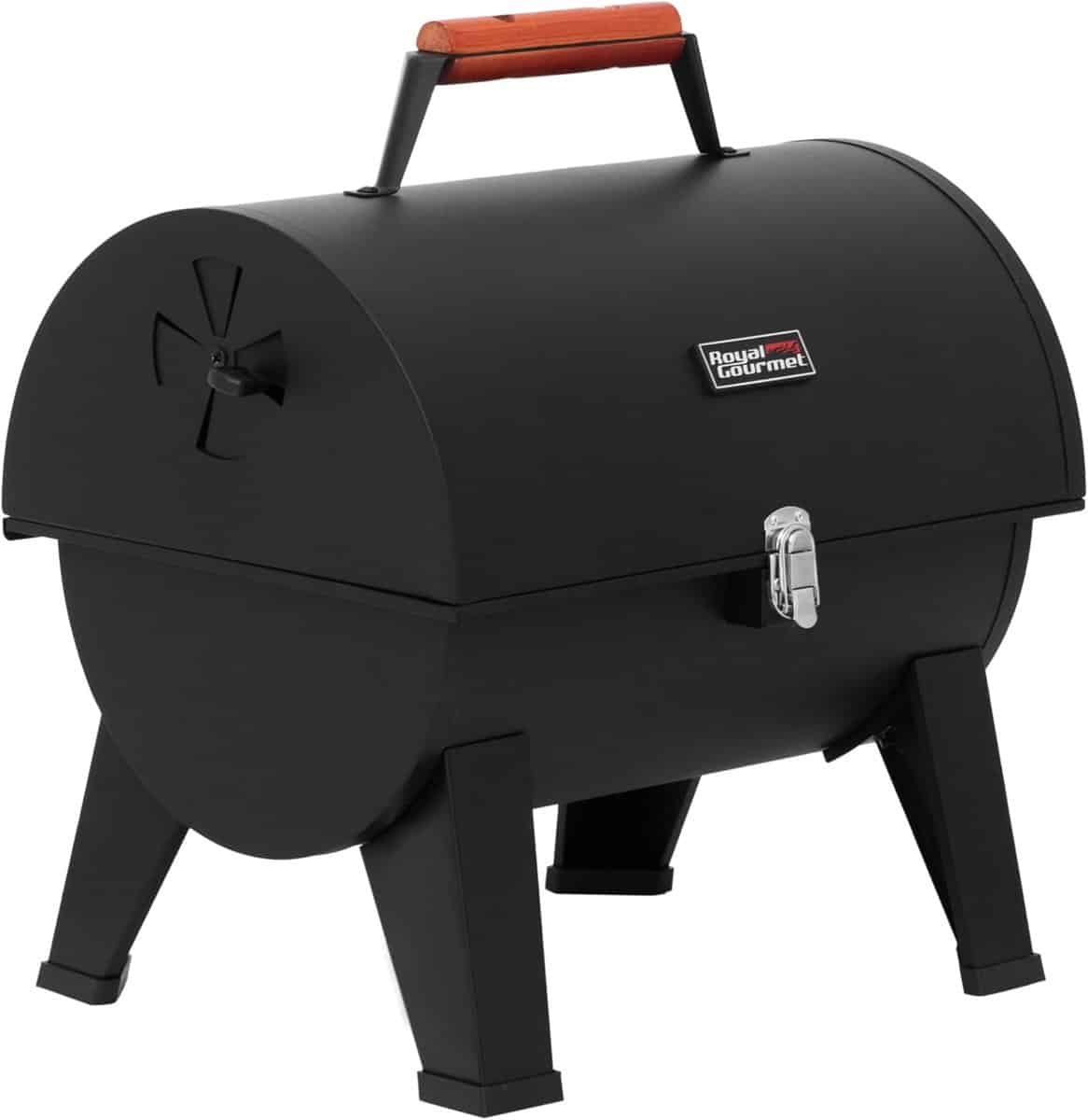 draagbare houtskoolgrill bbq grill buiten koken dubbel