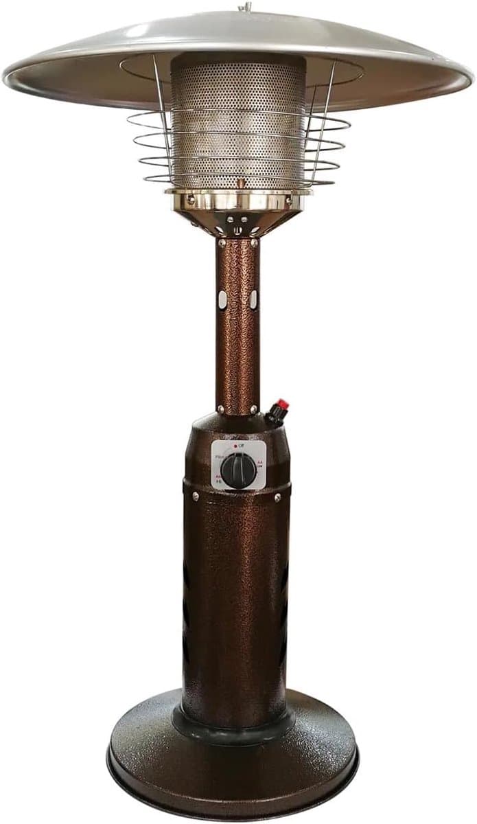 draagbare terrasverwarmer tafelmodel brander buiten verwarmen geavanceerde