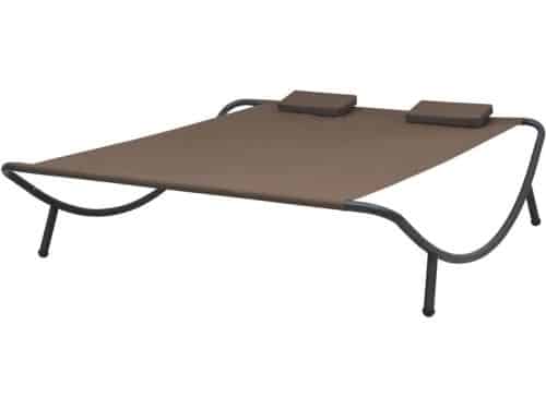 Dubbel ligbed - Loungestoel buiten - Ontspannen in de tuin