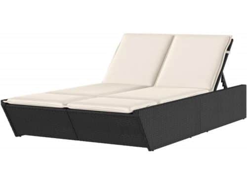 Dubbel Ligbed - Tuin Lounger - Ontspannen Buiten - 4-Positie