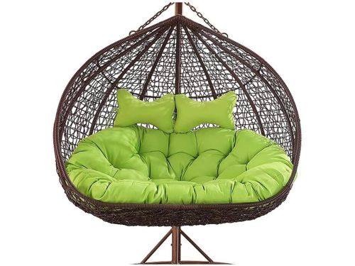 Dubbele schommel stoelkussens - Hangstoel mat - Comfortabel zitten