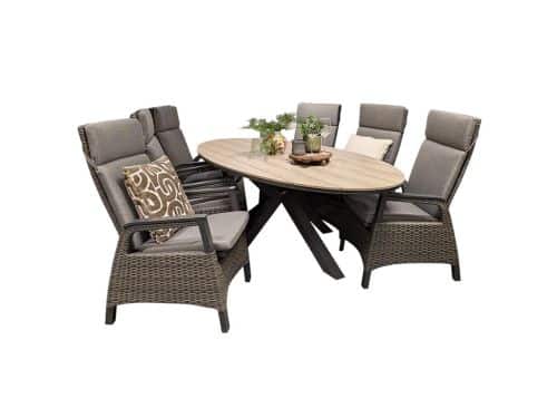 Edison Paruguay Diningset Buitengewoon de Boet - Buitengewoon de boet