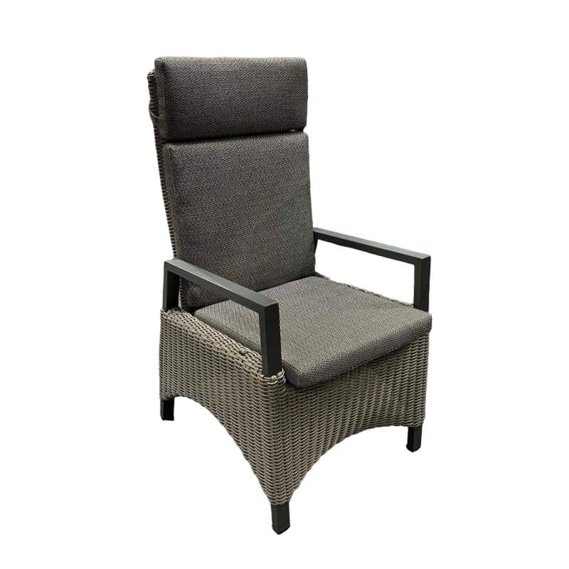 elias verstelbare tuinstoel grey own own