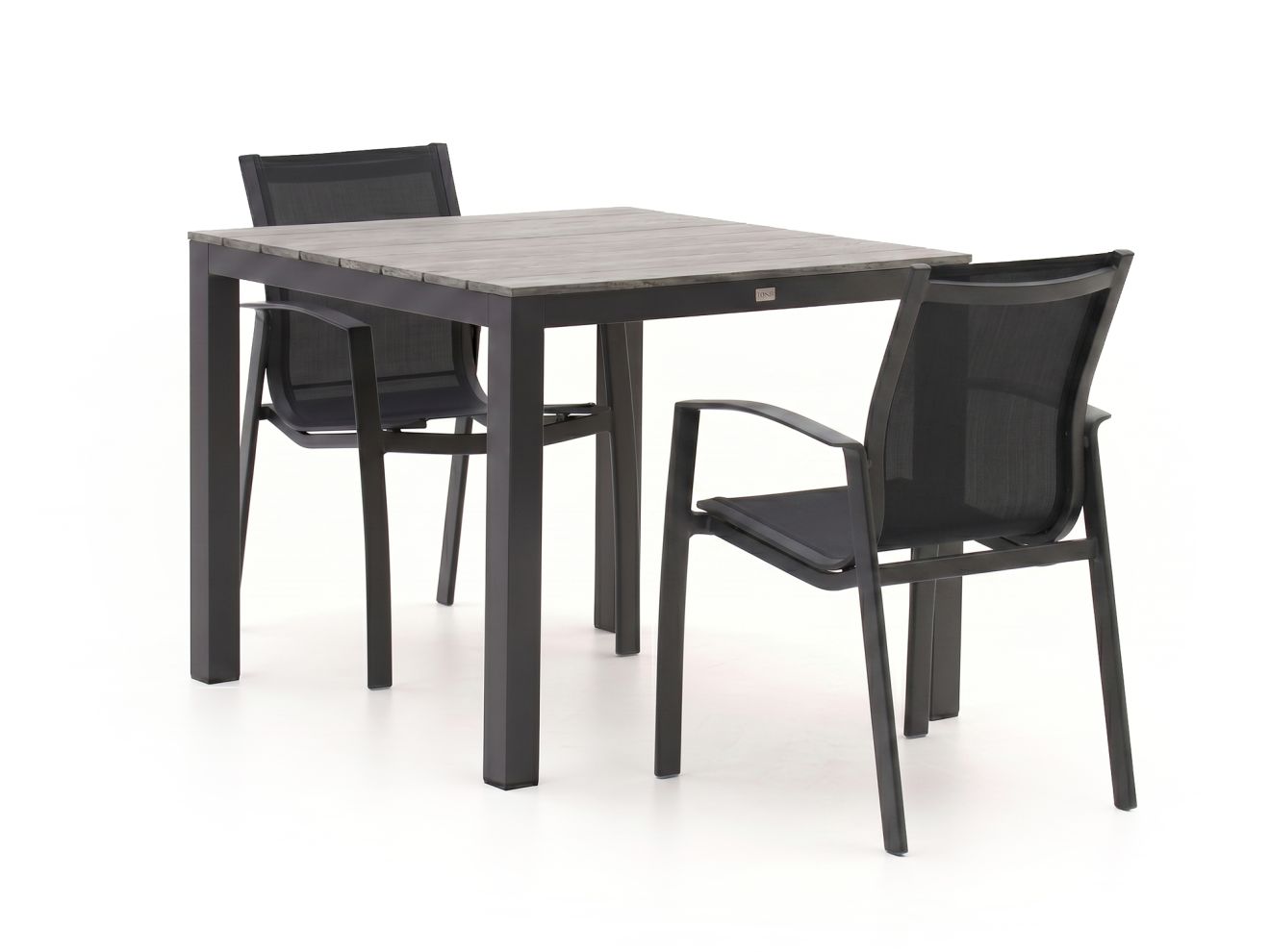 forza altea/fidenza 90cm dining tuinset 3 delig stapelbaar laagste prijsgarantie!