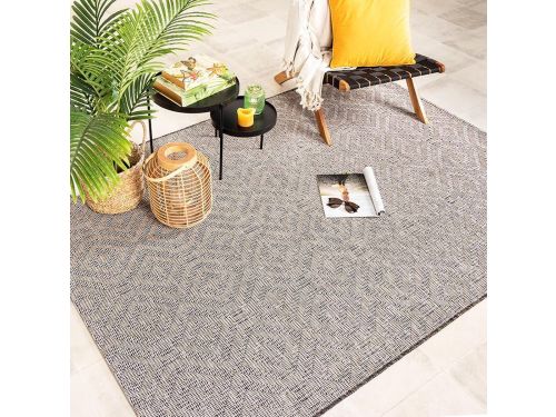 Fraai Buitenkleed - Summer Retro Grijs - 240x330cm