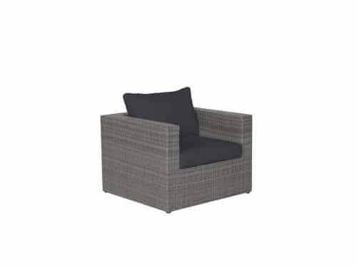 Garden Impressions Cayman II lounge fauteuil - organic grey/antraciet