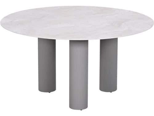 Garden Impressions Finn tuintafel Ø150 cm - taupe - verona