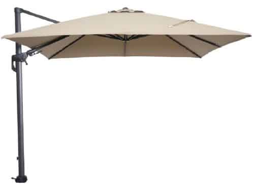 Garden Impressions Hawaii zweefparasol 300x300 cm - frame carbon black