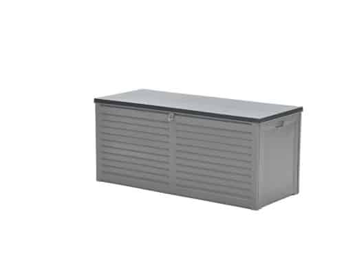 Garden Impressions Primo kussenbox - 490L - 146,4x61 - kunststof - dark grey - black