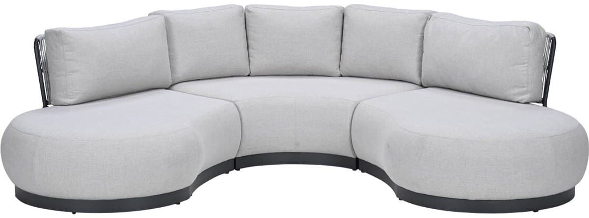 garden impressions san jose loungebank 3 delig chaise longue