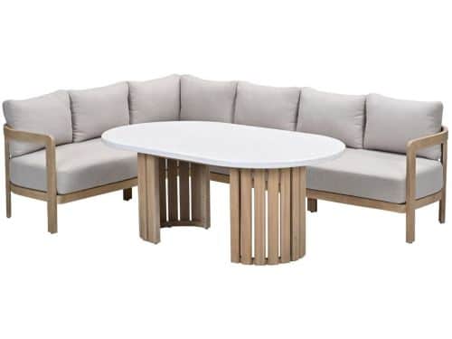 Garden Impressions Sirocco lounge dining set 3-delig links