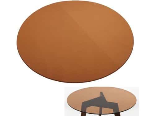 Glazen Tafelblad Rond - Tafel Vervangen - Eettafel Gebruik