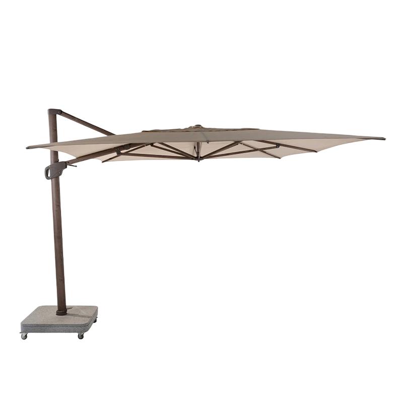hacienda zweefparasol 300×400 beach/wenge frame 4so 4so