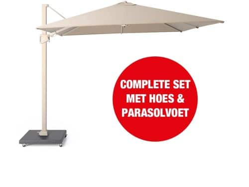 Halifax Zweefparasol Set 300x300 - Ivory