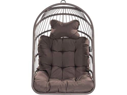 Hangstoel Eénpersoons 'Egg' Anthracite (Zwart) | 1% For The Planet