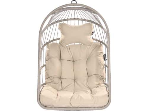 Hangstoel Eénpersoons 'Egg' Grey (Grijs) | 1% For The Planet