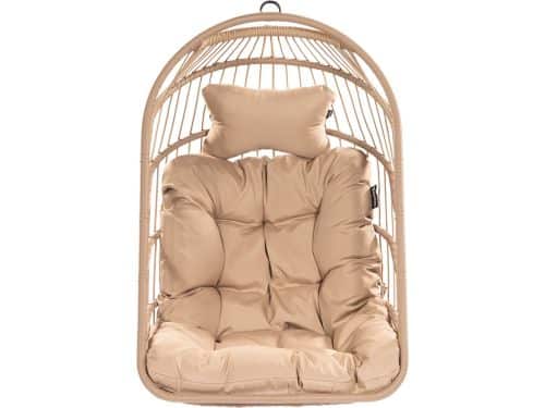 Hangstoel Eénpersoons 'Egg' Taupe (Bruin) | 1% For The Planet
