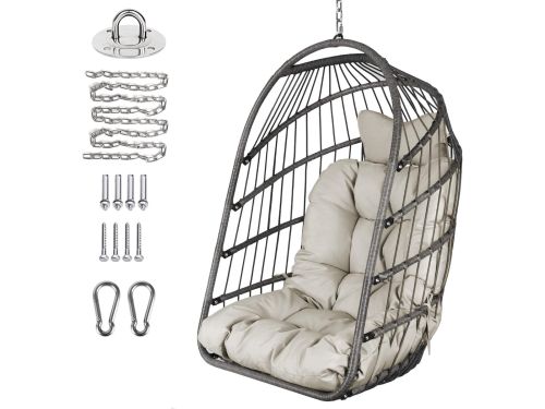 Hangstoel Rotan - Wicker Egg Chair - Ontspannen Buiten