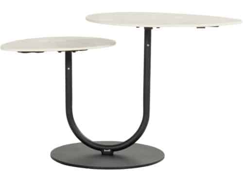 Hartman bijzettafel - Rota duo - antraciet - 60x40x50