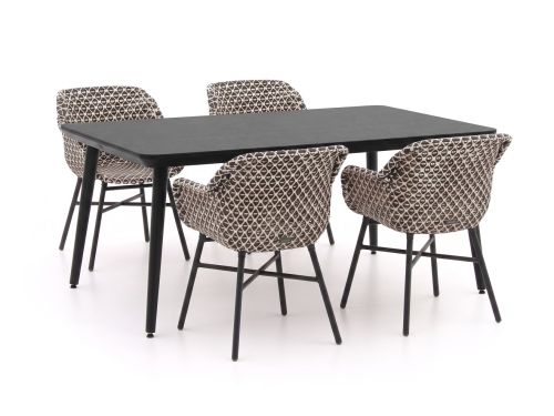 Hartman Delphine/Sophie Studio 170cm dining tuinset 5-delig - Laagste prijsgarantie!