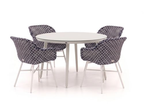 Hartman Delphine/Sophie Studio ø128cm dining tuinset 5-delig - Laagste prijsgarantie!