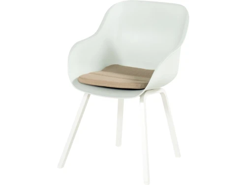 Hartman Le Soleil Element dining armstoel - Wit - Alu