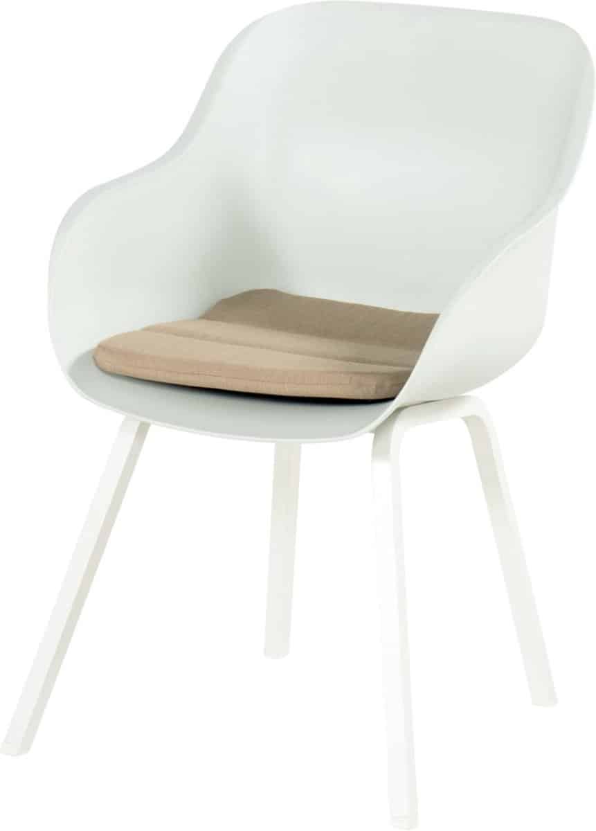 hartman le soleil element dining armstoel wit alu