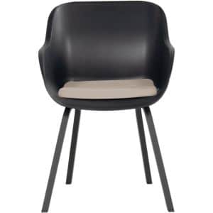 Hartman Le Soleil Element Tuinstoel Pure Black