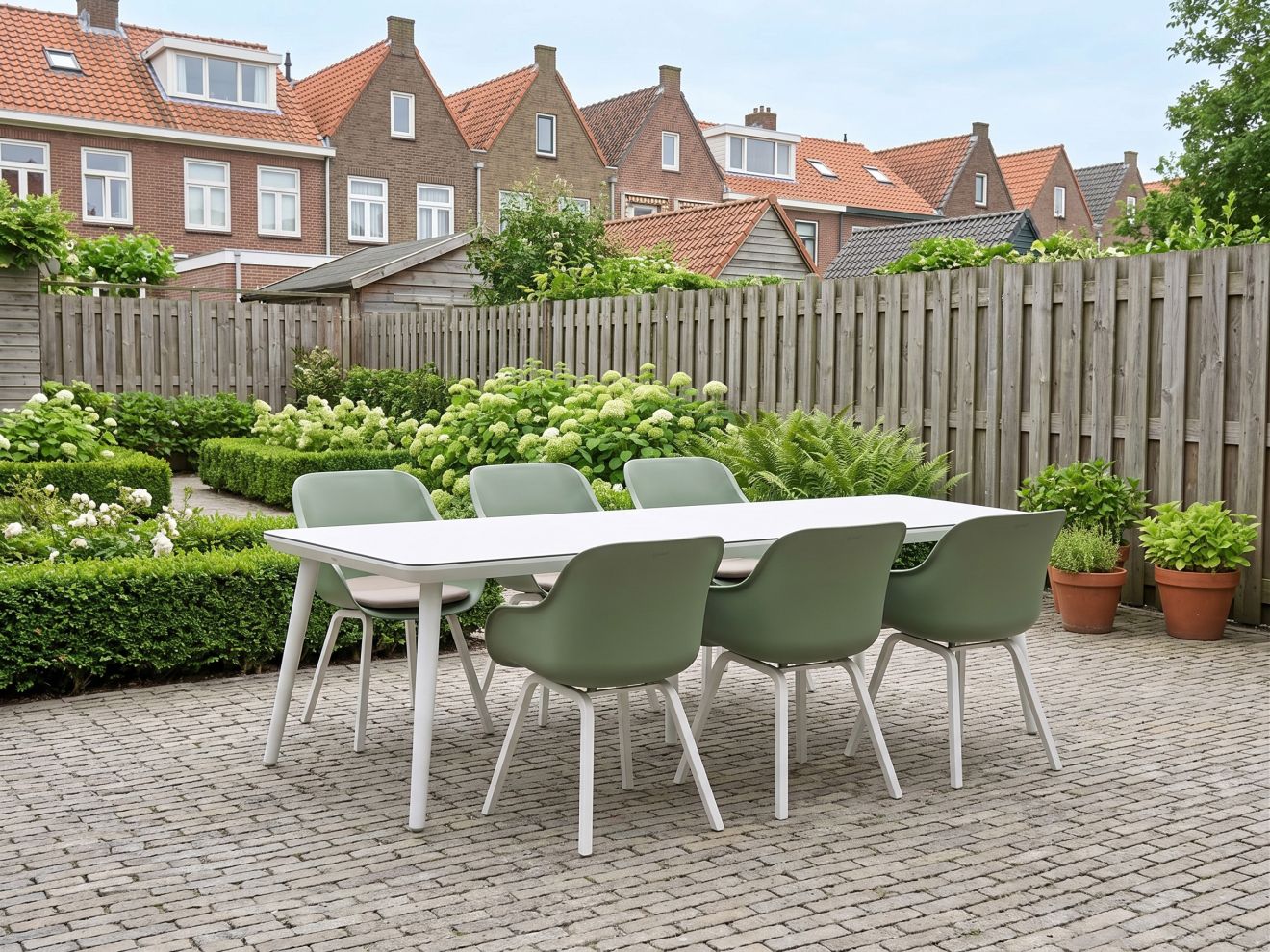 hartman le soleil element/sophie studio 240cm dining tuinset 7 delig laagste prijsgarantie!