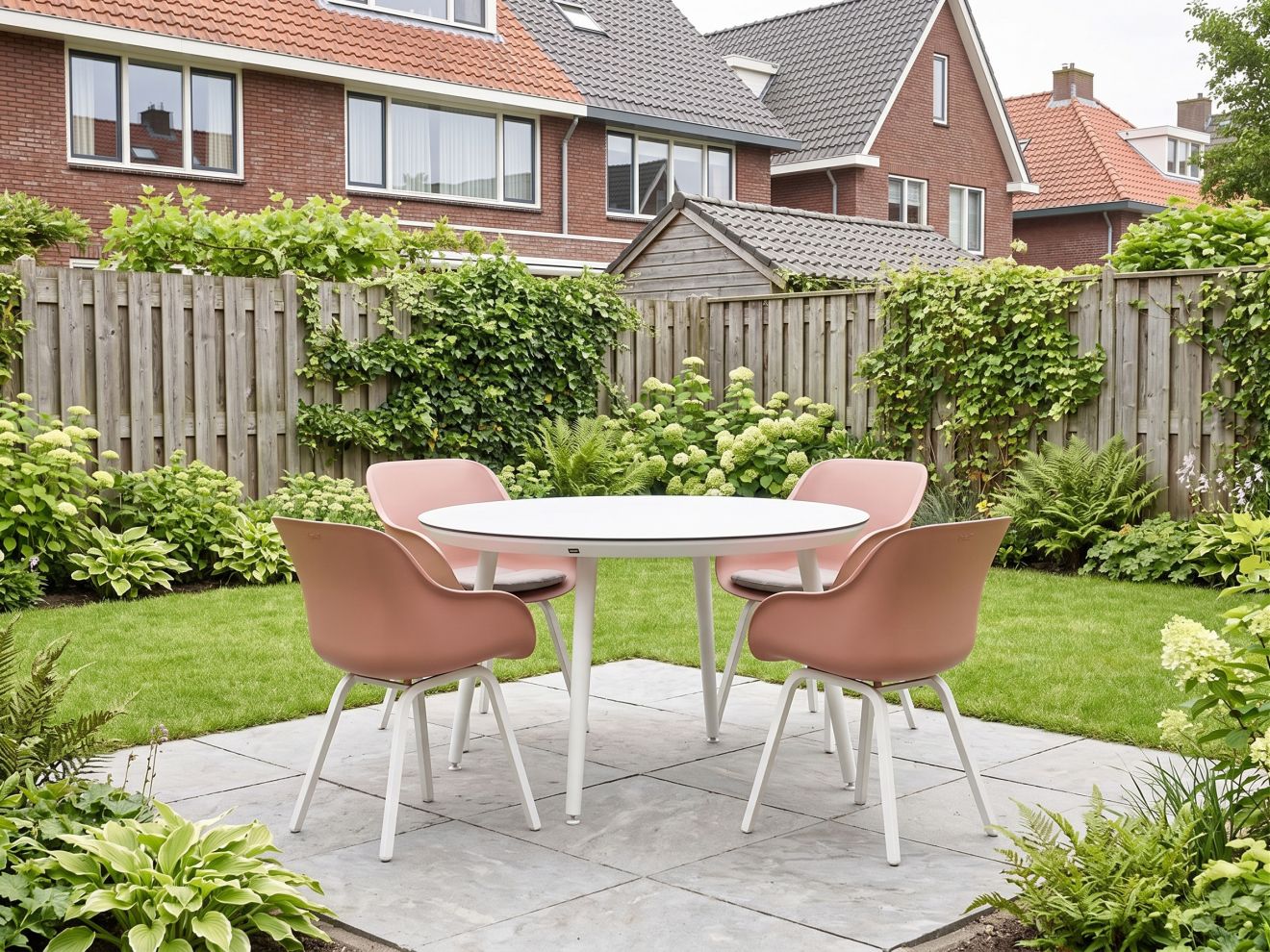 hartman le soleil element/sophie studio ø128cm dining tuinset 5 delig laagste prijsgarantie!