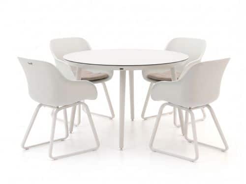 Hartman Le Soleil Element/Sophie Studio ø128cm dining tuinset 5-delig - Laagste prijsgarantie!