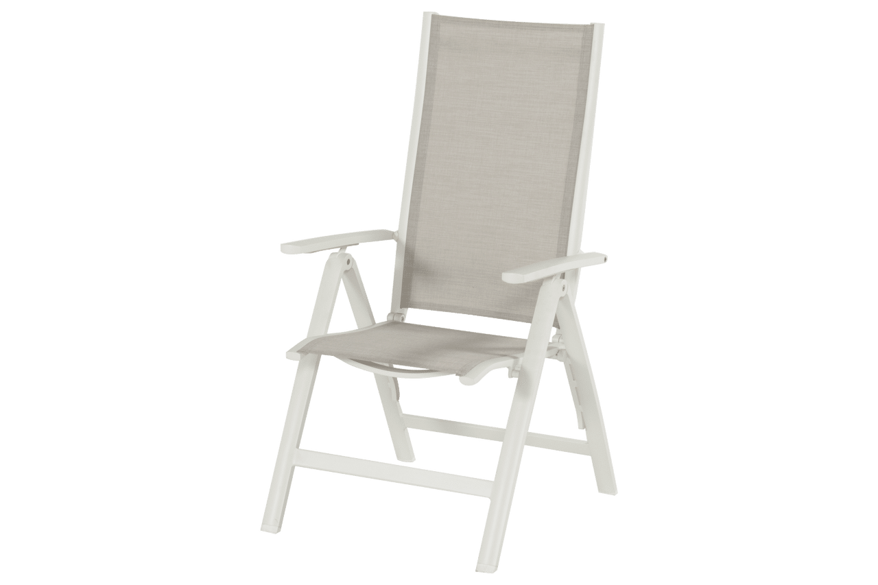 hartman roma verstelbare tuinstoel sand beige
