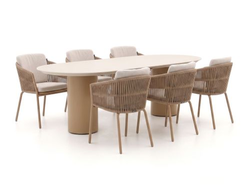 Hartman Sevilla/Valencia 220cm dining tuinset 7-delig - Laagste prijsgarantie!