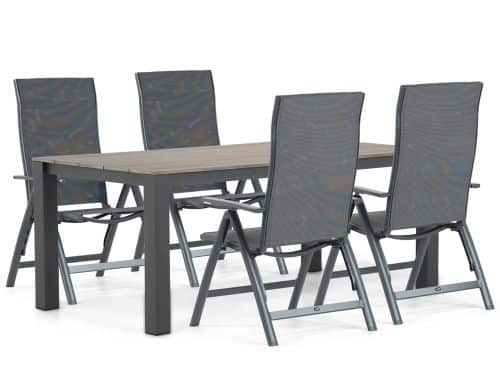 Hartman Sitges/Valley 180 cm dining tuinset 5-delig