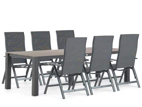 Hartman Sitges/Valley 240 cm dining tuinset 7-delig