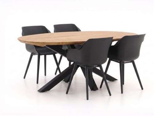 Hartman Sophie Studio/Stephanie 200cm dining tuinset 5-delig - Laagste prijsgarantie!