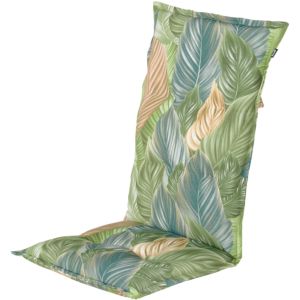 Hartman tuinkussen - Alba blue - hoge rug - 123x50x8cm