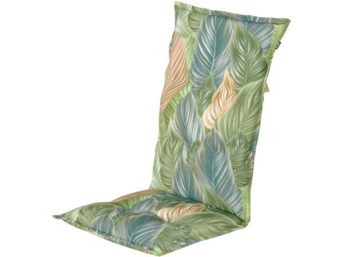Hartman tuinkussen - Alba blue - hoge rug - 123x50x8cm