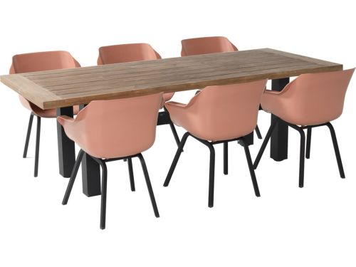 Hartman tuinset - Heron tuintafel 240 cm. + Sophie Element