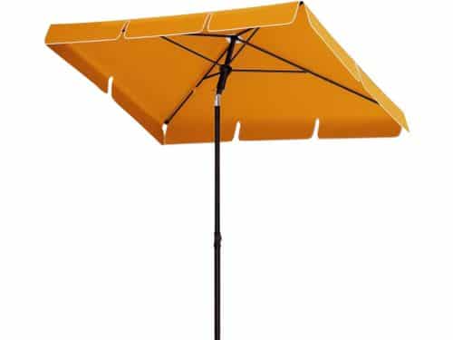 HHHK - Vierkante Parasol - 200x125x240cm - Oranje - met