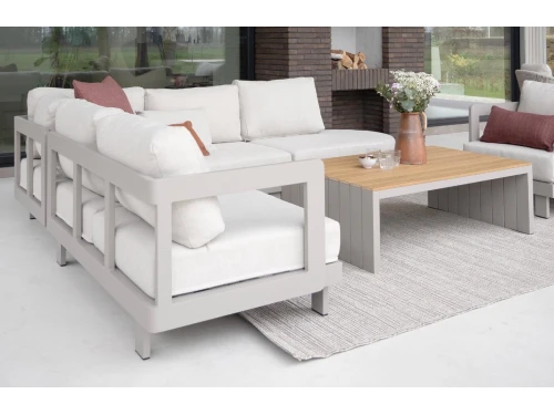 Hoek loungeset Tulum | 5-delig | Camel