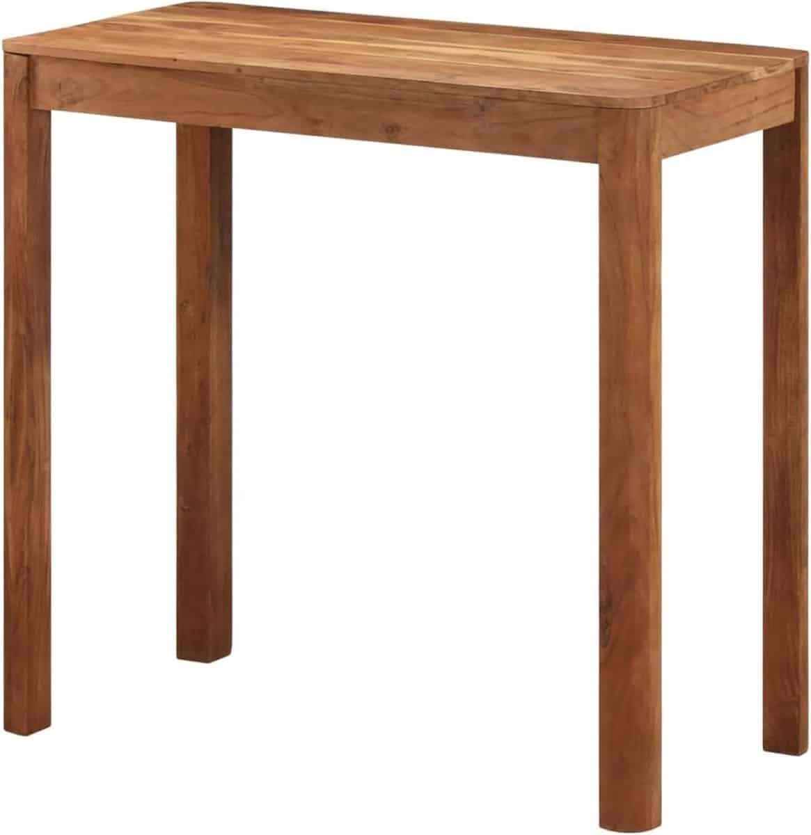 hoge keukentafel bartafel eettafel gezellig borrelen massief