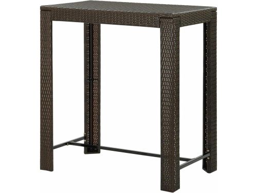 Hoge tuintafel - Terrastafel bijzettafel - Buiten genieten - Gepoedercoat