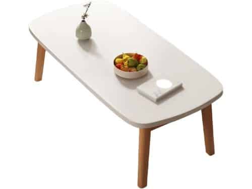 Houten bijzettafel - Klaptafel - Ruimtebesparend wonen - Inklapbaar ontwerp