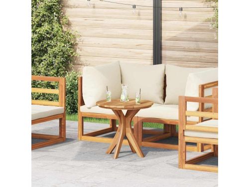 Houten bijzettafel - Tuinmeubel - Buiten genieten - Massief teakhout