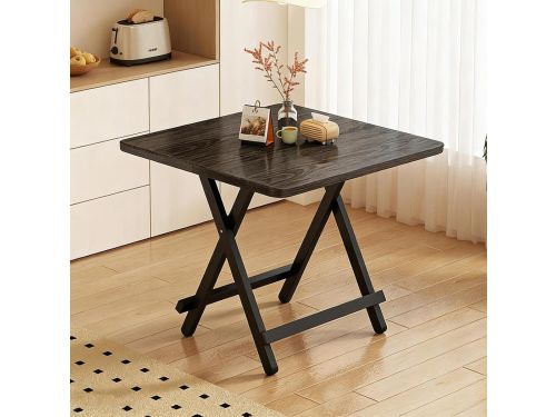 Houten Klaptafel - Compacte Tafel - Ruimtebesparend Gebruik - X