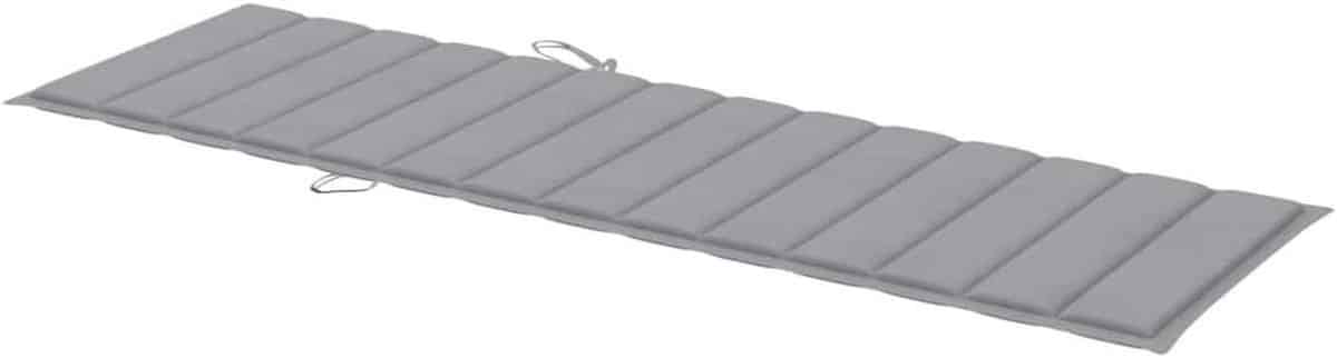 houten ligbed loungestoel tuin buiten ontspannen verstelbare