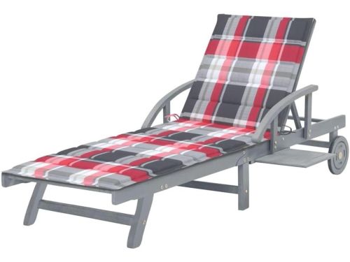 Houten Ligbed - Tuin Lounger - Buiten Ontspannen - Verstelbare