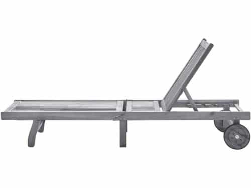 Houten ligstoel - Loungestoel buiten - Ontspannen in de tuin