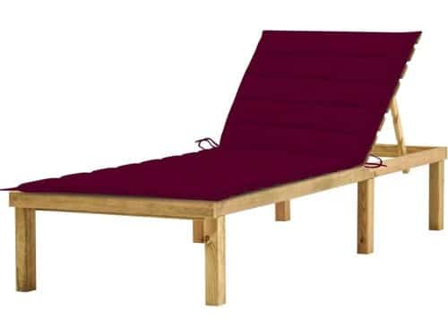 Houten Ligstoel - Tuinstoel Ligbed - Ontspannen Buiten - Verstelbare